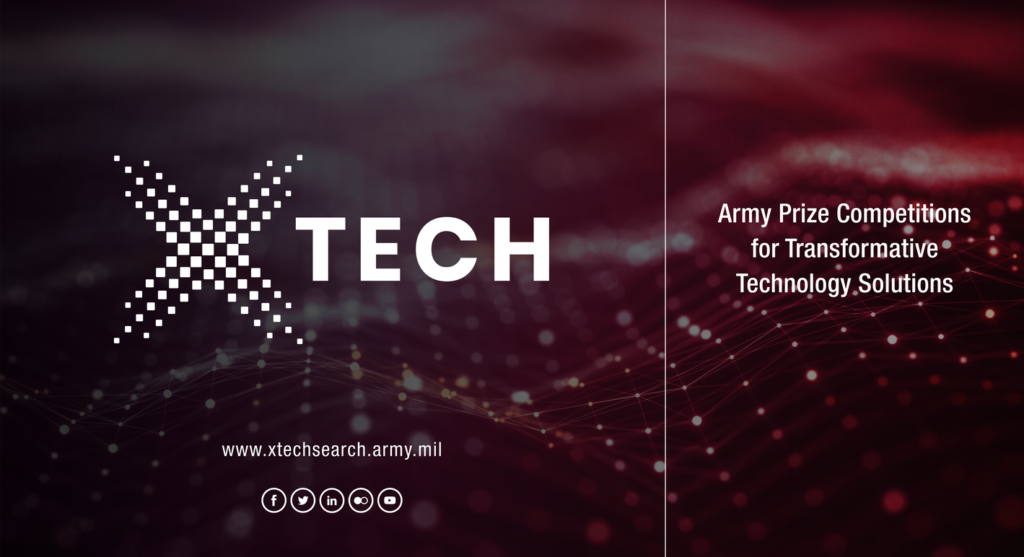 xTech: Army prize competitions for transformative technology solutions
